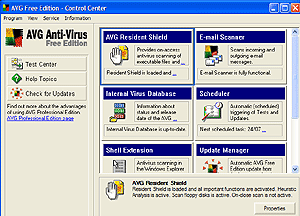 Virus Software Screenshot