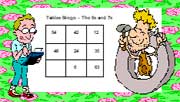Multiplication Bingo Board  2